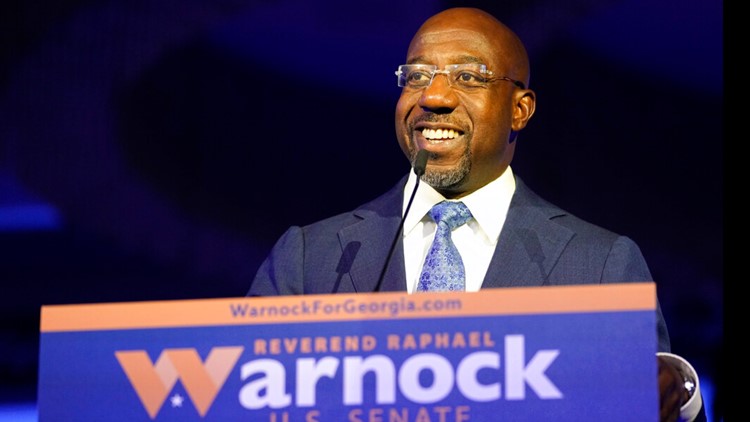 Raphael Warnock projected winner of Georgia runoff election