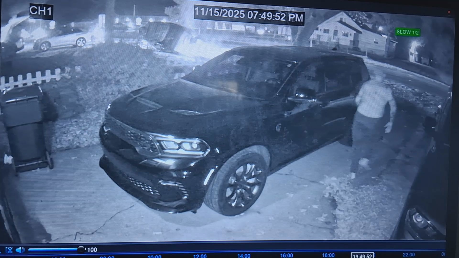 Neighbors said after seeing the crash on their security camera, they ran outside to help the people involved. 